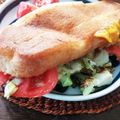 ふか谷's cooksnap of when they made フライパンで☆BLTホットサンド.