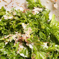 htmrk's cooksnap of when they made わさび菜とちくわのマヨネーズ和え.