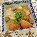 コムギ大好き's cooksnap of when they made 皆大好きな【大根とこんにゃくの煮物】.