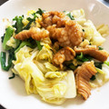 ぴよ2号's cooksnap of when they made 簡単美味・牛もつの山椒焼きと温野菜添え.