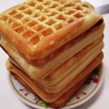 チビずママ's cooksnap of when they made 混ぜてくだけのワッフル生地.