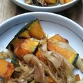 ささささ＆＊'s cooksnap of when they made 素材2ツ！カボチャ&玉ねぎの胡椒炒め.