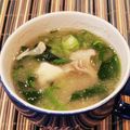 あーこ姐's cooksnap of when they made 免疫貧血対策！舞茸ほうれん草のお味噌汁.