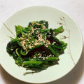 ♪ゆかたん♡'s cooksnap of when they made お箸がすすむほうれん草お浸し.