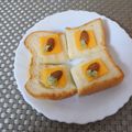 スタイリッシュママ's cooksnap of when they made チーズアーモンドトーストわさび味.