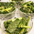 にゃおまる☆'s cooksnap of when they made 小松菜のチーズサラダ.
