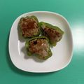 クックあさみちゃん's cooksnap of when they made 超基本的なピーマン肉詰め♡.