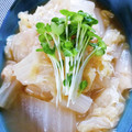 ❤️かわだん❤️'s cooksnap of when they made 白菜と油揚げの煮浸し☆.