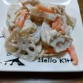 Μαｉ's cooksnap of when they made 鶏ささみとレンコンの辛子マヨサラダ.