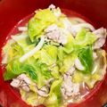 クックCKWZHQ☆'s cooksnap of when they made 豚バラとキャベツのごま油うどん.