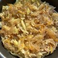 HomaRuu's cooksnap of when they made 鶏ひき肉と野菜と春雨の炒め煮.