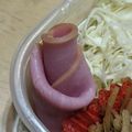 ラリー＆サラ's cooksnap of when they made お弁当を可愛く★巻くだけハムのお花.