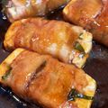 めろ☆めろん's cooksnap of when they made 豆腐の大葉豚肉巻き（記録用）.