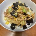 揚げ物love's cooksnap of when they made 木須肉(ムースーロー)きくらげの中華炒め.