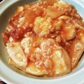 ばたみそーぱん☆'s cooksnap of when they made 鶏ミンチと豆腐のふわとろ卵のケチャップ煮.