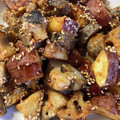 きゃろぽて's cooksnap of when they made デパ地下風♡甘辛さつま芋と蓮根炒め.