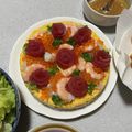 今ヤン's cooksnap of when they made ひな祭りにママの寿司ケーキ.