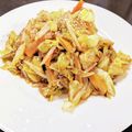 ちえたろう's cooksnap of when they made 簡単☆キャベツと豚バラキムチ炒め.