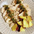yukarin222's cooksnap of when they made 花椒香るよだれ鶏&さつま芋★昼ご飯★弁当.