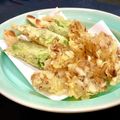 お料理ニャロメ's cooksnap of when they made カリカリ✨舞茸と大葉のかき揚げ.