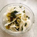 Natural cooking's cooksnap of when they made 新玉ねぎとワカメのナムル風サラダ.