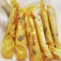 ☆ミルミル's cooksnap of when they made 春巻きの皮で☆海苔とカニカマの棒スナック.