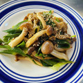 azbjbn's cooksnap of when they made もう一品！『しめじ茸と長ネギのヘルシー炒め』常備菜に….
