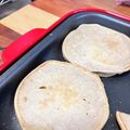 じゅりとめい's cooksnap of when they made 朝ランチに！しっとりライ麦粉ホットケーキ.