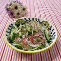 toraちゃん♪'s cooksnap of when they made ☆カニカマときゅうりのさっぱりサラダ☆.