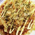 ☆とらねこトラちゃん's cooksnap of when they made だぁい好きなお好み焼きは❤明太餅チーズ❤.