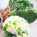 リンリン☆☆☆'s cooksnap of when they made 春色菜の花おにぎり.
