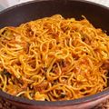 2020dayo's cooksnap of when they made やみつき旨辛♡韓国風焼きそば.