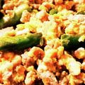 Ｍぱん's cooksnap of when they made 【コストコ節約レシピ】ひき肉消費で甘辛煮.