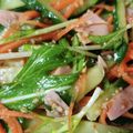 omi:ryed's cooksnap of when they made 水菜と人参ときゅうりの中華サラダ.