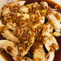 クックQD5HZF☆'s cooksnap of when they made レンジのみで完成！蒸しササミのネギだれ.
