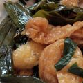 あゆたっくん's cooksnap of when they made 簡単☆ニラと油あげの胡麻酢炒め.