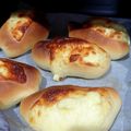 きひばうわー's cooksnap of when they made HBで♡チーズごろごろ♫Ｗチーズパン.