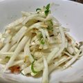 ぽんこつクック☆'s cooksnap of when they made めんつゆで♪居酒屋さんの“大根サラダ”.