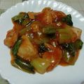レオミウ's cooksnap of when they made もうかさめのエビチリ風“サメチリ”.