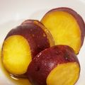 Chikalo's cooksnap of when they made さつま芋のみかん煮.