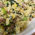手抜きクック's cooksnap of when they made 簡単☆極旨！小松菜と牛肉のパラパラ炒飯.
