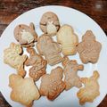 まりもドラ's cooksnap of when they made プレーンとココアの型抜きクッキー.