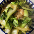kanana1211's cooksnap of when they made 簡単♪エビと青梗菜のオイスター炒め.