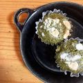CZKO's cooksnap of when they made おからと米粉の抹茶ホワイトチョコマフィン.
