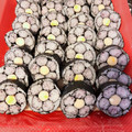 しもさいだー's cooksnap of when they made 梅の花　飾り巻き寿司.