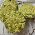 ●ゆゆゆ●'s cooksnap of when they made もち粉で作る【よもぎ梅ヶ枝餅風　焼き餅】.