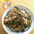 pali's cooksnap of when they made 簡単❀鶏もも肉とゴボウのオイマヨ炒め❀.