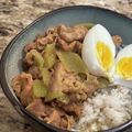 saki1010's cooksnap of when they made 大葉にんにく醤油☆スピードビーフカレー.