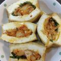 rizi's cooksnap of when they made 挟み厚揚げ【簡単】【火を使わない】.