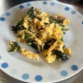syuri0706's cooksnap of when they made ほうれん草とツナの玉子炒め.